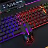 Проводная USB-клавиатура и мышь E-Sports Mechanical-Feel Gaming, универсальный комплект для настольного компьютера и ноутбука