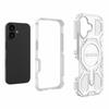 BIBERCAS J-16 Transparent Series For iPhone 17 Case Compatible with MagSafe TPU+PC Phone Cover