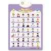 PVC Interactive Talking Wall Chart Number Anima Electronic Toddler Alphabet  Boys and Girls