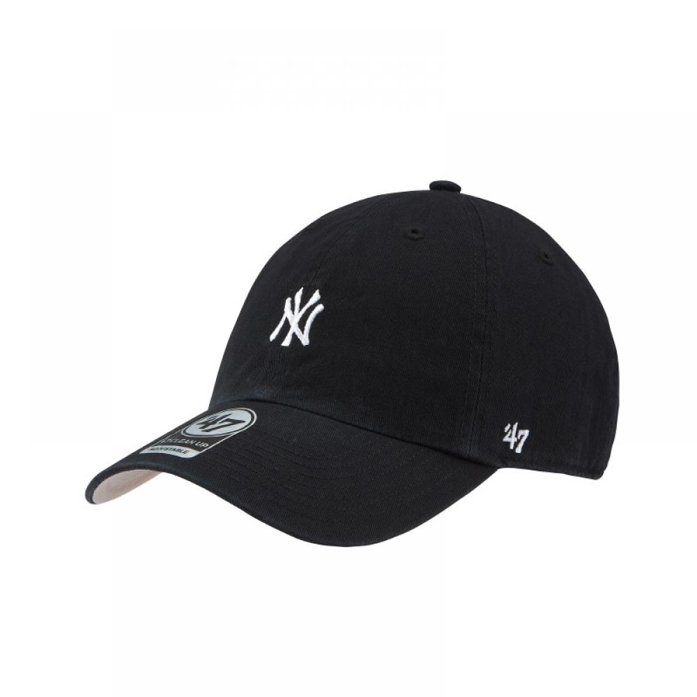 47 Brand B Bsrnr17gws Bk Ny New York Yankees Small Logo Ball Cap