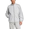adidas Оригинальная модная удобная универсальная куртка с воротником-стойкой, мужская куртка светло-серого цвета JP1138