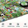1Pc Keroro Print Flannel Blanket, High quality Comfortable for All Seasons, Home Decor, Warmth and Comfort, Perfect for Christmas Gifts