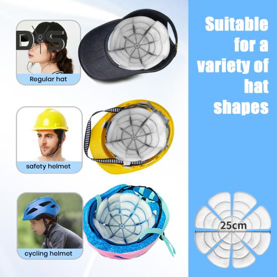 1/2 шт., подкладка для шапки со льдом, вставка для каски, охлаждающая подкладка для шлема без пота, охлаждающий коврик для езды на открытом воздухе для занятий спортом