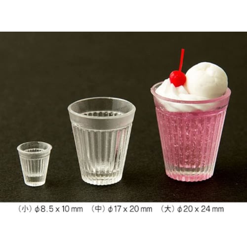 Kamejima Shoten Clay Jewelry Mold, Retro Glass (Stripe), 3D Hobby Tool, 1162