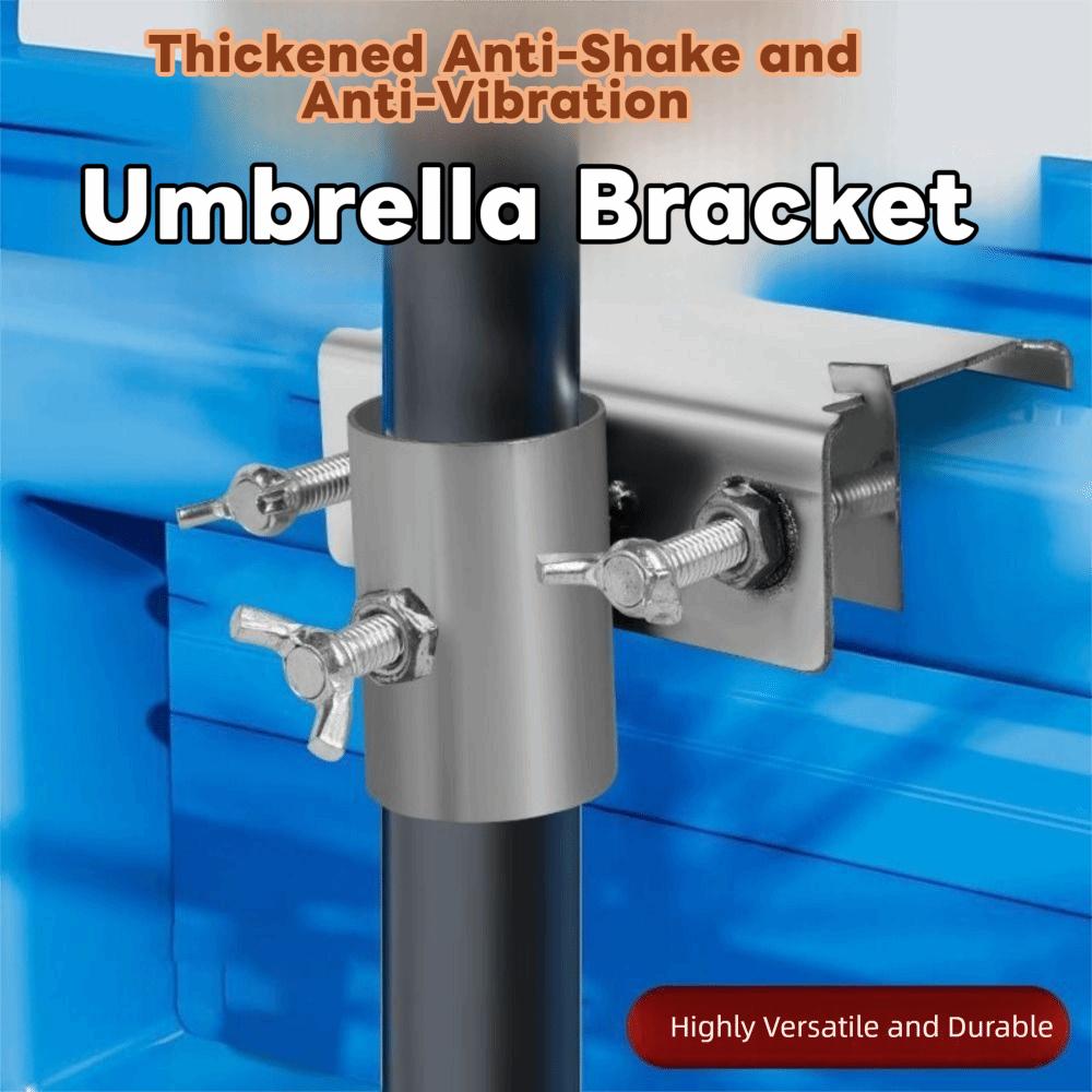 Adjustable Umbrella Clamp Bracket Water-proof Deck Umbrella Mount Sturdy Umbrella Stands Outdoor