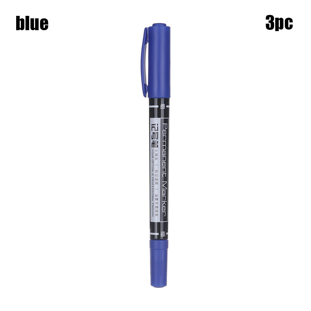 1/3 шт. Каллиграфия Перманентный Графический Рисунок Быстросохнущий Маркер Двойной Кончик Ручки Для Эскизов Тонкий Кончик