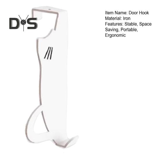1/6 шт. Над дверью крючок металлический вешалка крючки для подвешивания одежды шляп пальто сумок полотенцесушитель крючок для спальни ванной кухни
