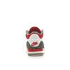 Детские кроссовки Air Jordan 3 Retro TD Fire Red 2022 White Cement-Grey Black DM0968-160
