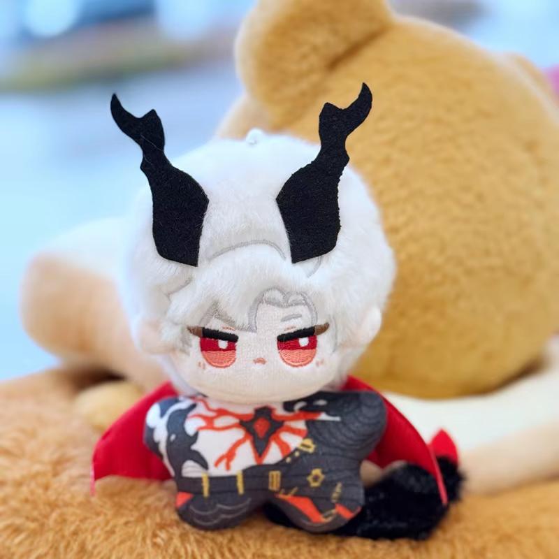 10Cm Love And Deep Space Qin Che Evil Dragon Kawaii Mini Idol Doll Anime Plush Star Dolls Stuffed Figure Plushies Toys Fans Gift