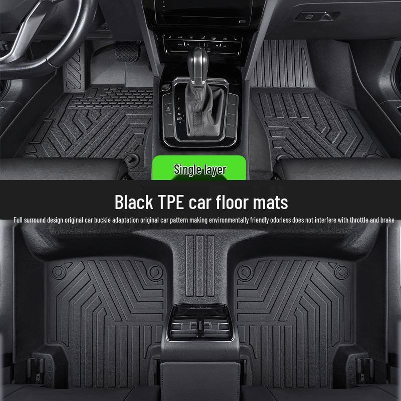 Skoda Octavia Pro Waterproof TPE Car Floor Mats for Models 2016-2025
