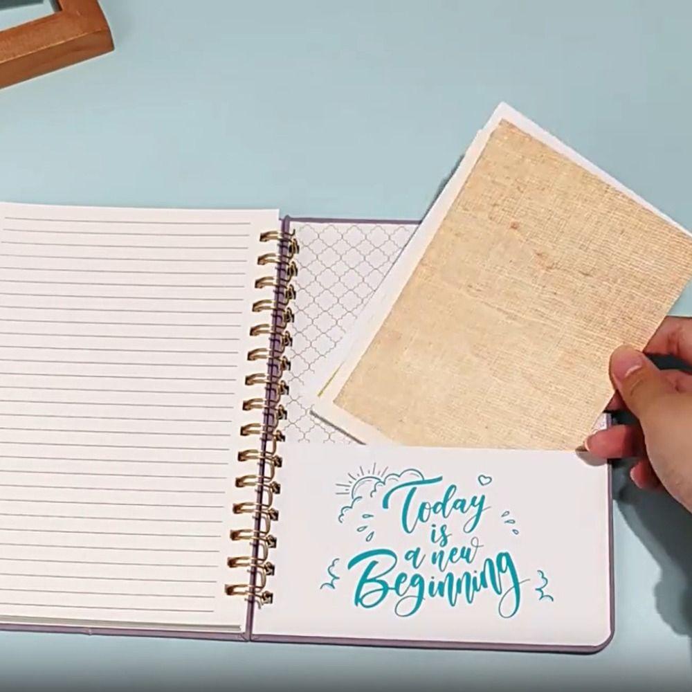 PU Leather Cover 2026 Weekly Monthly Planner Calendar Daily Notebook  Record