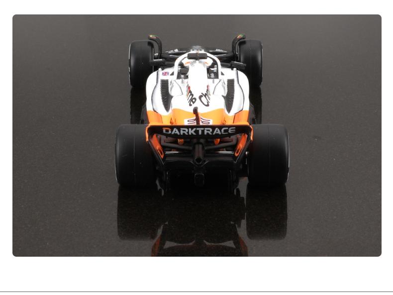 2024 Bimei McLaren F1 MCL60 1:43 Металлическая гоночная игрушечная модель автомобиля Сплав Симуляция