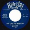 7-дюймовая пластинка EDDIE BO - Наша любовь (Никогда не дрогнет) / Удача 157 Голубая сойка 1965 Великобритания Рэп и хип-хоп/R&B