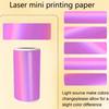 Цветная HD Термобумага Глянцевые Самоклеящиеся Этикетки Портативная Печать