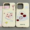 Phone Case for iPhone 16 15 14 13 12 11 Pro Max iPhone 11 13 16 15 14 12 Minimalist Painted Case Cover