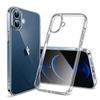 Прозрачный резиновый гелевый силиконовый чехол из ТПУ для iPhone 16 15 14 Plus 13 12 Mini 11 Pro X XR XS Max Мягкий прозрачный кристальный чехол Capa