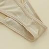 1 Pc Elastic Silk Thong for Women Mulberry Silk Erotic Underwear Low Waist Breathable Triangle Pants T-pants