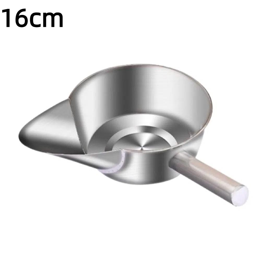 Совок для упаковки из нержавеющей стали Утолченная ложка-черпак с утиным клювом Кухонный гаджет Миска для смешивания жареной пищи Ресторан быстрого питания