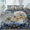 Luxury Boho Mandala Duvet Cover Set Bohemian Bedding Sets Mandala Print Comforter Cover King Size Double Bed Set Quilt Cover