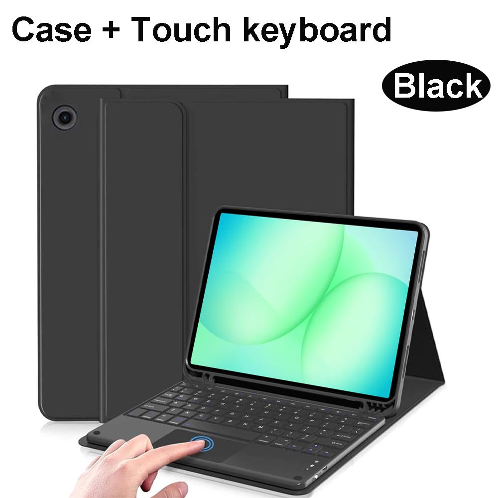 Case for Samsung Galaxy Tab A11 Plus 11 Inch, Detachable Bluetooth Keyboard Cover for Samsung Tab A11+ SM-X230/235/236B/310/315