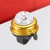 Aluminum Alloy Compass Bike Bell Handlebar Mounted Clear Crisp Loud Sound Universal MTB