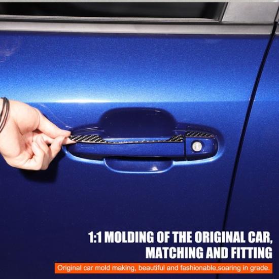Накладка на ручку наружной двери из углеродного волокна для Subaru Crosstrek 2024+