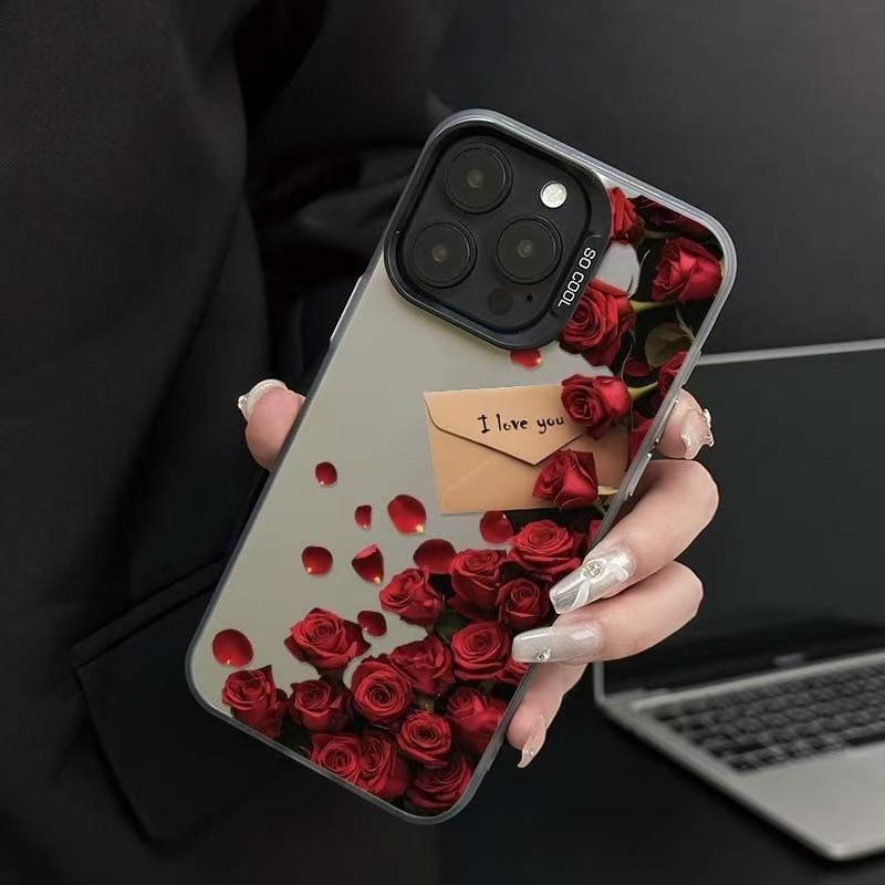 Новый розовый конверт подходит для чехла для мобильного телефона iphone17 Apple 15promax/14 противоударный 13pro16 Европа и Америка