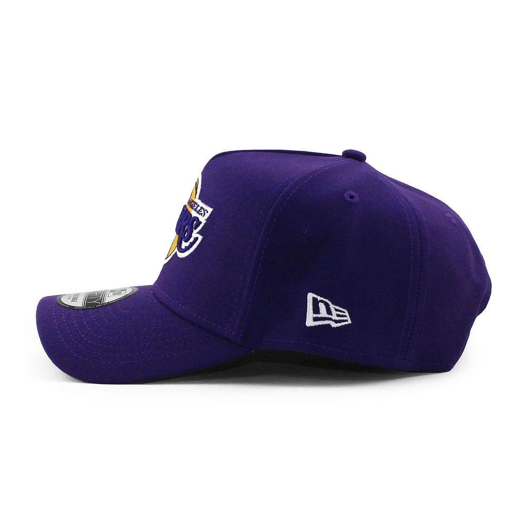 Кепка 9FORTY SNAPBACK CAP 940 Кепка MLB NFL NBA MLS Snapback Бесплатная кепка Los Angeles Lakers [New Era] A-FRAME A-Frame (JP, Алфавит, Размер, (фиолетовый)) [Продукт]