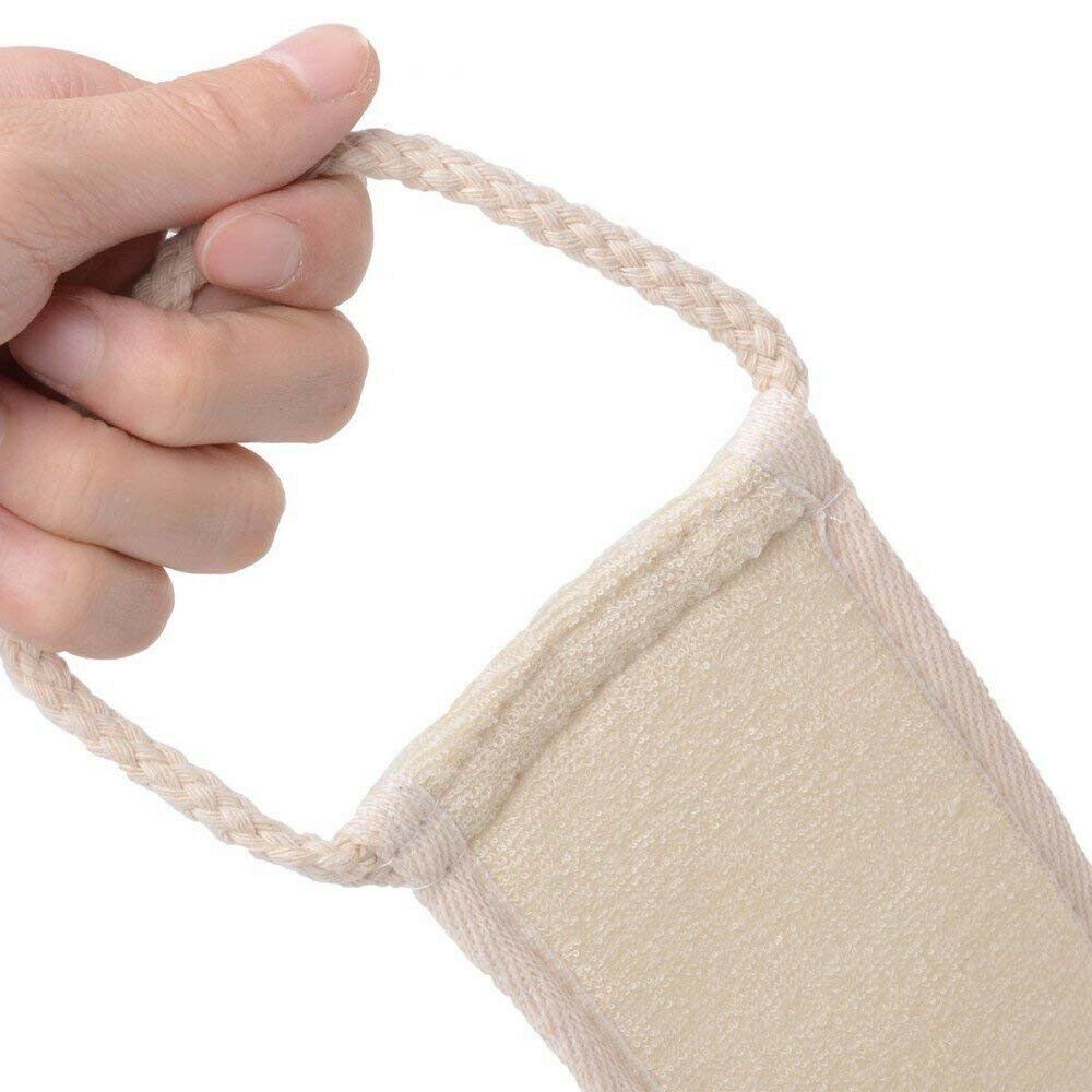 Bathing Accessories Soft Loofah Deep Clean Back Scrubber Bath Strap Shower Brush Massage Brush
