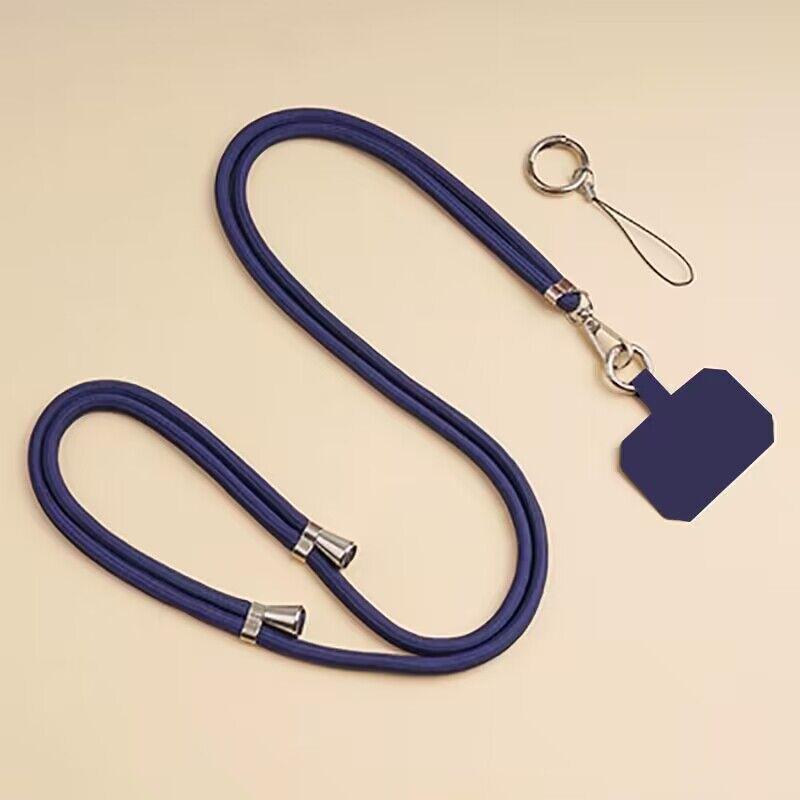 Crossbody Lanyard Necklace Strap Universal Mobile Phone Adjustment Long Hanging Rope With Clip Anti-Lost Lanyard