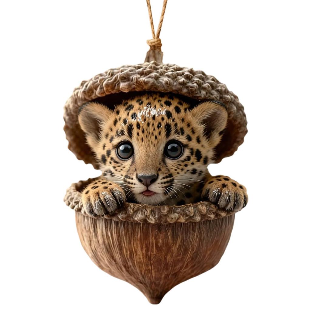 Лесные елочные украшения, Рождественские украшения, Милые елочные украшения в виде ленивца, Подарок для влюбленных.(2D)