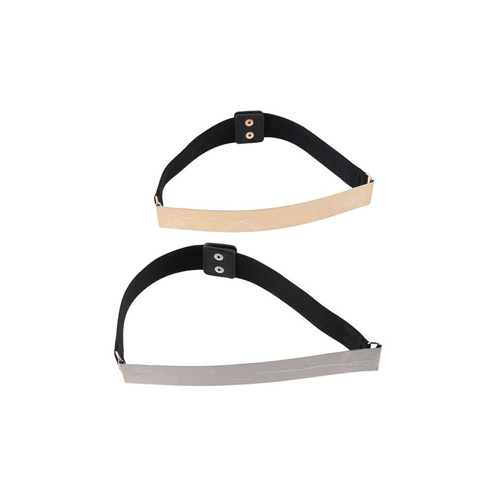 Универсальные зеркально-золотые корсетные пояса для талии Женский пояс Металлический эластичный пояс Эластичные кушаки