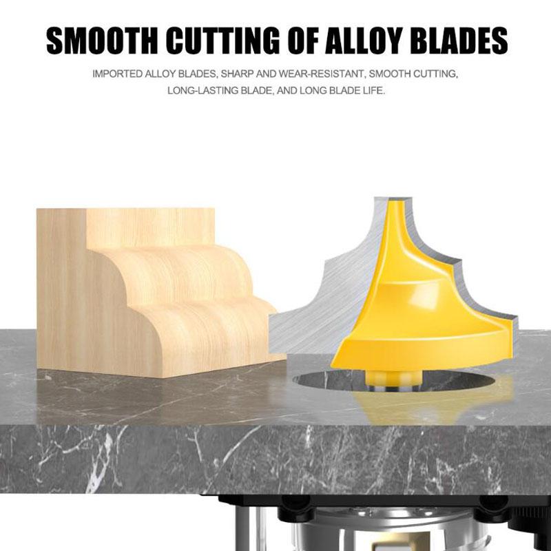 Фрезерная фреза для формовки кромок, Фрезерная фреза для формирования кромок, Дверной нож, Фреза для шипового соединения, Деревообрабатывающий инструмент, Хвостовик 6 мм 1/4 дюйма