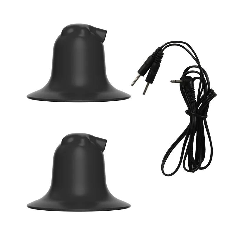 Электрический шок присоска для сосков увеличитель зажим для сосков вакуумный стимулятор клитора увеличитель груди секс-игрушка для женщин мужчин СМ