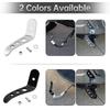 Black Motorcycle Foot Pedal Kickstand Chrome Stand Extension Kit For Harley CVO Touring Road King Electra Street Glide 1991-2022