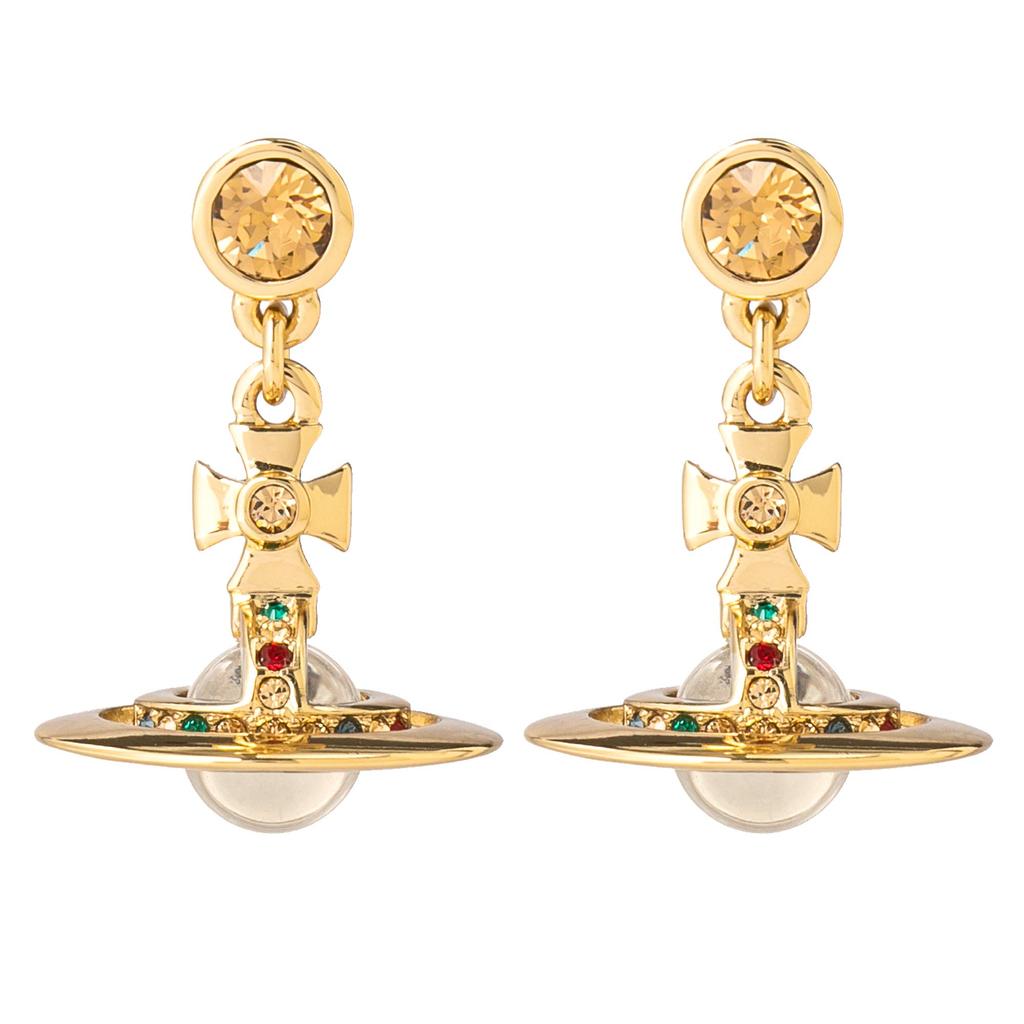 Vivienne Westwood Earrings 62020032 R001 New Petit Orb Gold [Item]