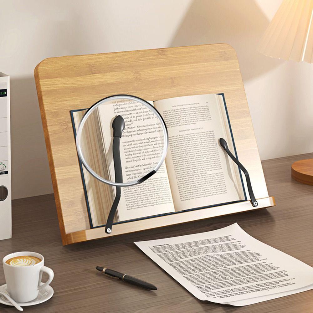 Comfortable Reading Reading Holder 8 Adjustable Tilt Angles Cookbook Bracket  Study Room