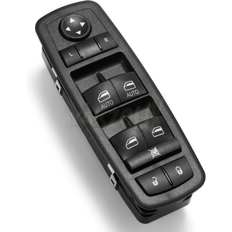 Car Front Left Driver Electric Power Window Switch for Dodge Durango Jeep Grand Cherokee 2011 2012 2013 68030823AE 68030823AC