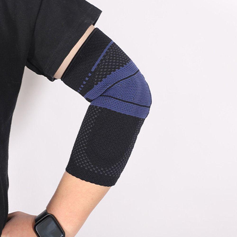 Anti-collision Sports Elbow Pads Nylon Knitted Elbow Protector Elbow Compression Sleeve Running