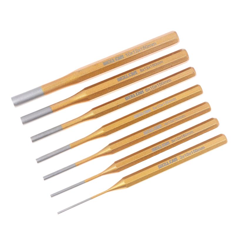 2-10 мм Латунный пробойник Инструмент для выбивания штифтов 150 мм Для тяжелых работ Долото Конический пробойник Для машиностроения Ручные инструменты