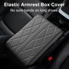 Car Armrest Box Pad Soft Faux Leather Comfortable Protective Armrest Mat Heightening Pad Hand Support