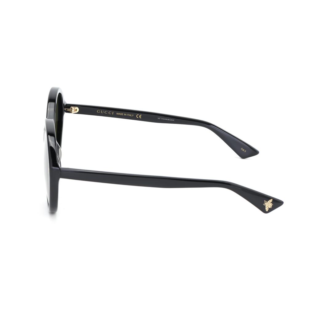 Gucci Round Sunglasses Women sunglasses Black GG0023S-001