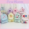 Рюкзак детский с принтом Hello Kitty Kuromi Cinnamoroll My Melody для повседневного использования