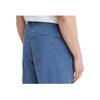 Levis XX Chino EZ Свободные Мягкие Однотонные Шорты на Молнии Повседневные Мужские шорты Синие A1042-0013