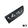 BSP564-2 Black 1.4 16V Badge Monogram Emblem 8200209128 Right Door Moulding Badge For Megane MK2 2002-2008, Scenic MK2 2003-2009