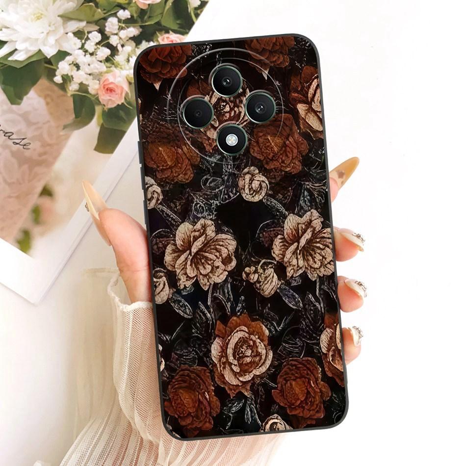 For OPPO Reno12 F 5G Reno 12 Pro 12F 12FS 12 5G Cute Cat Flower Butterfly Cartoon Phone Case Shockproof Soft Silicone Cases