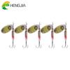 5pc HENGJIA 0.31oz/2.7'' Metal Fishing Spoons Bait Trout Bass Pike Fishing Lures