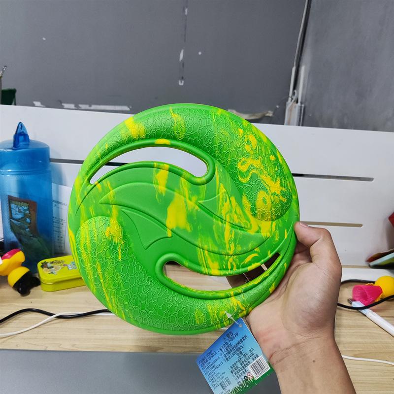 EVA Flying Plate Training Discs Boomerang Folding Swirling Discs Training Pets Playing Exercise Fun Beach Outdoor Sports Toy