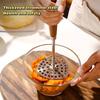 1Pc Lightweight Durable Kitchen Gadget Handheld Stainless Steel Potato Masher With Wood Handle Multifunctional Food Crusher For All Kinds Of