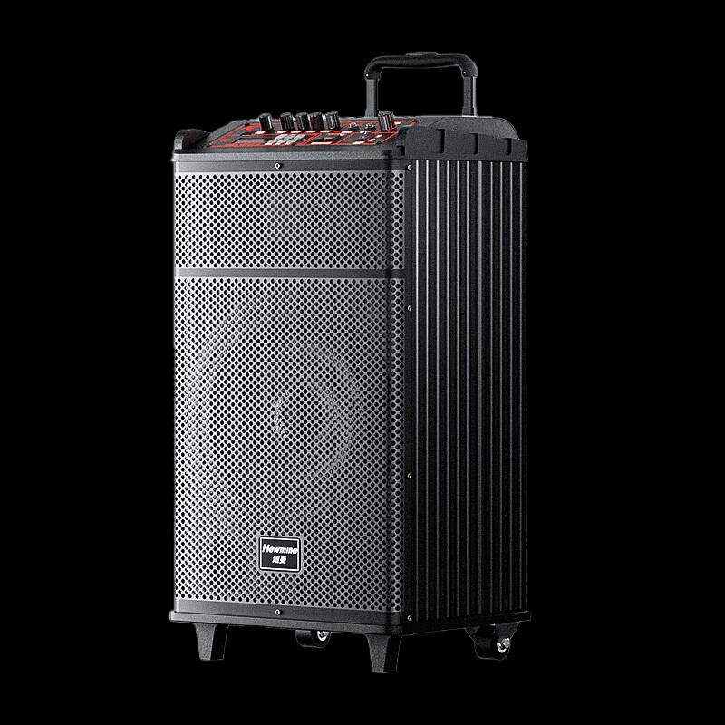 Newmine N520 12-inch Portable Outdoor Karaoke Trolley Speaker CN plug (adapter included) (CN version)
